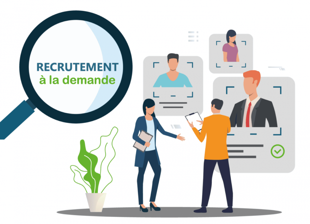 recrutement à la demande